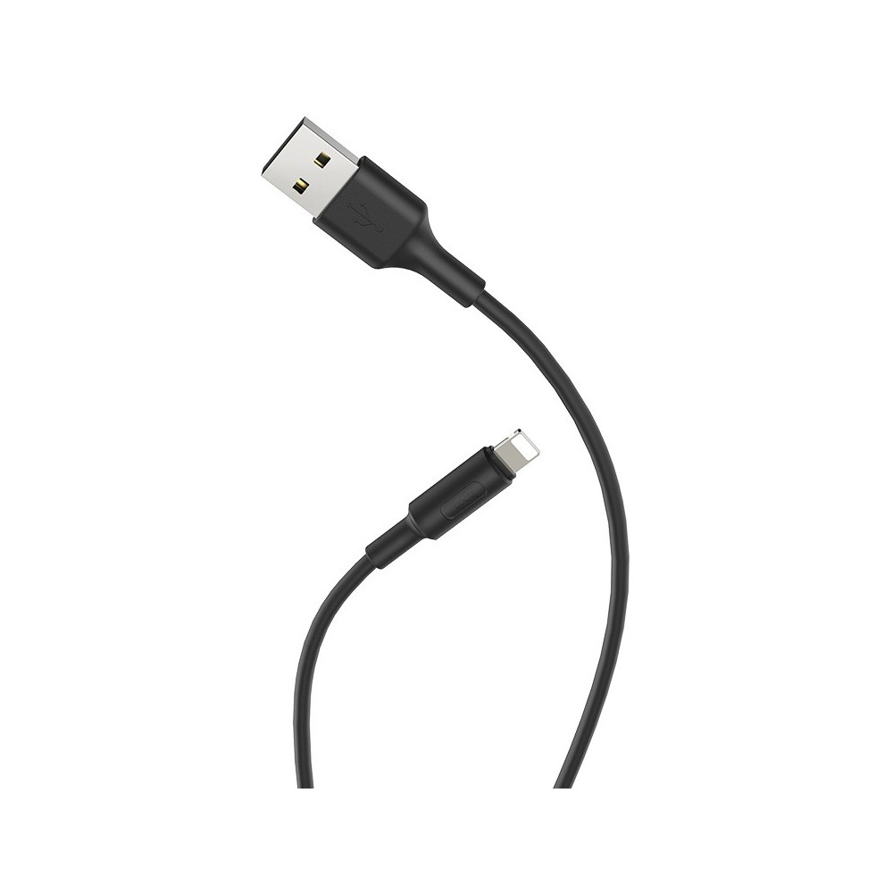 Câble USB Hoco X25 Pour IPHONE / 1M / Noir