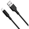 Câble USB Hoco X25 Pour IPHONE / 1M / Noir