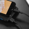 Câble USB Hoco X25 Pour IPHONE / 1M / Noir