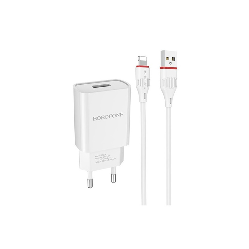 NXACETN Chargeur De T/¨/¦l/¨/¦phone De Voyage /¨/¤ Domicile 5V 3A QC3.0 Chargeur Rapide USB Simple Bleu Ciel Prise UE