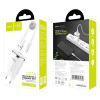 Chargeur secteur Hoco C37A + Câble Lightning 2.4A / 12W / Blanc