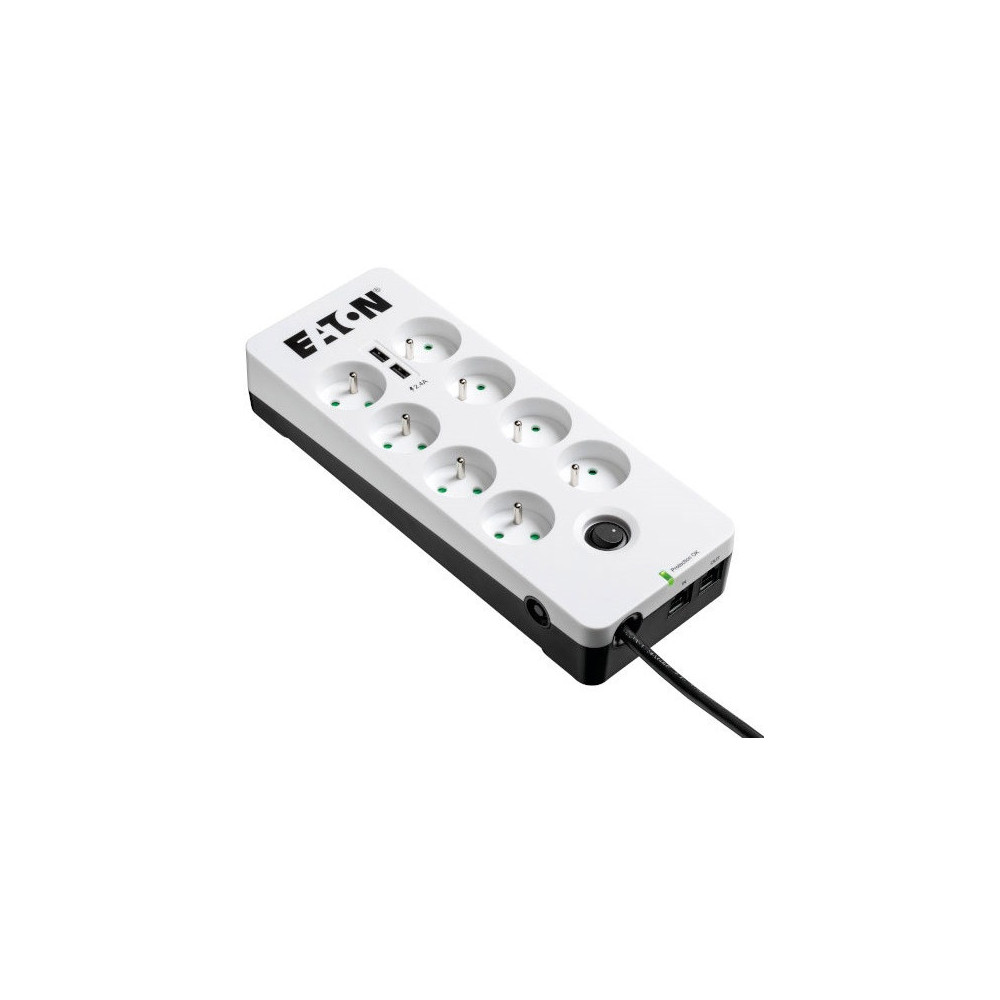 Multiprise parafoudre EATON Protection Box 8 prises avec Protection téléphonique