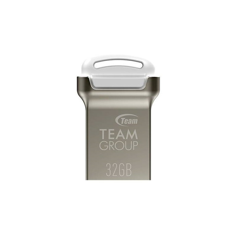 CLÉ USB 2.0 TEAMGROUP C161 / 32 GO / SILVER & BLANC