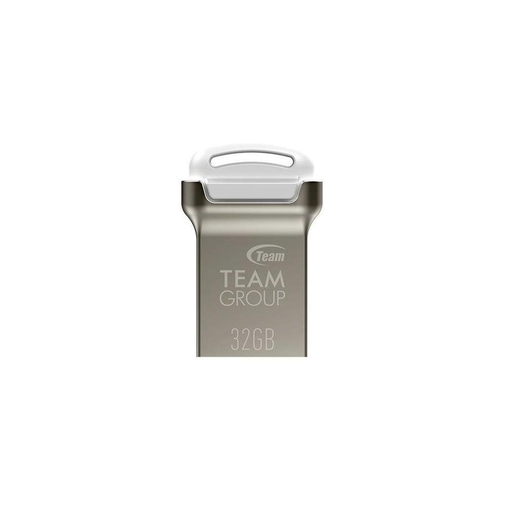 CLÉ USB 2.0 TEAMGROUP C161 / 32 GO / SILVER & BLANC