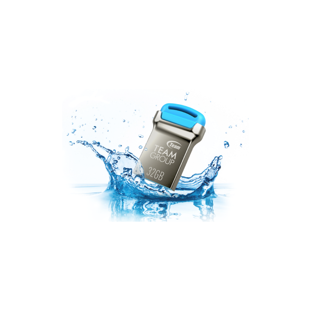 Clé USB 2.0 TeamGroup C161 / 32 Go / Silver & Bleu