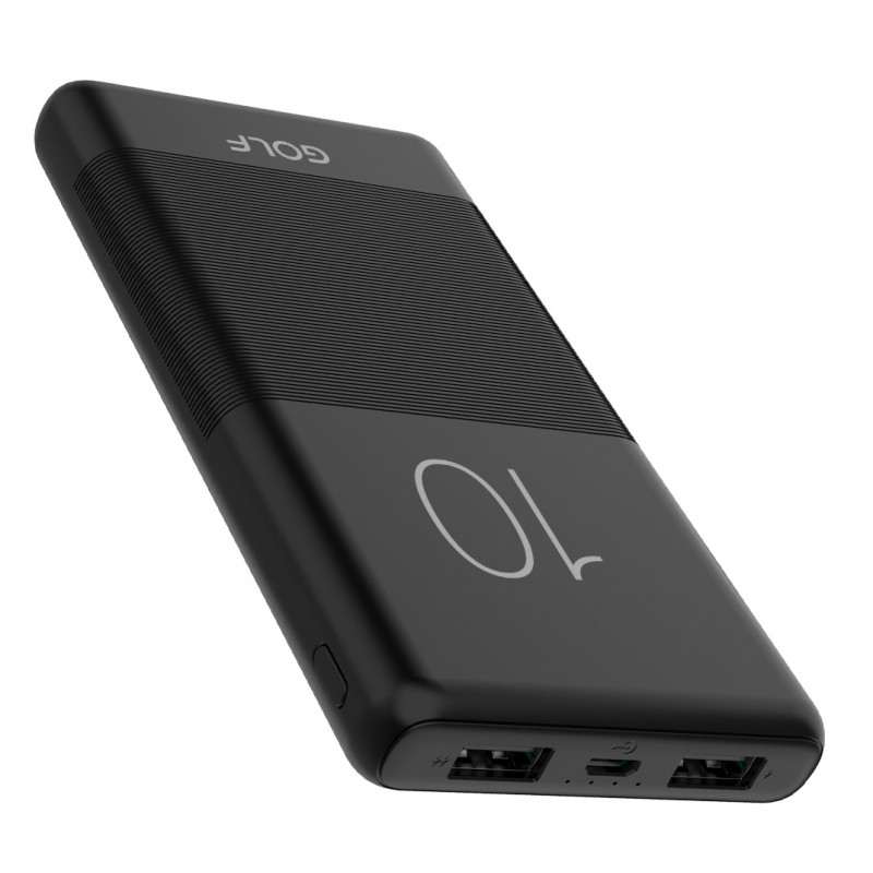 Power Bank Golf G80 Polymer 10000 mAh / Noir