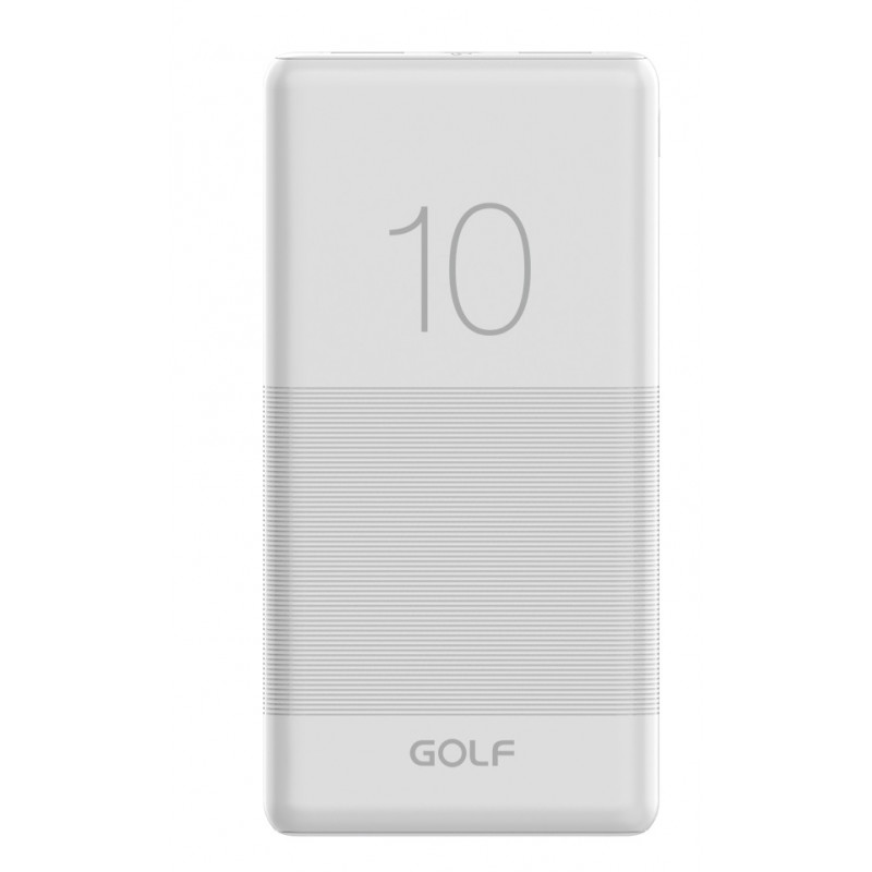 Power Bank Golf G80 Polymer 10000 mAh / Blanc