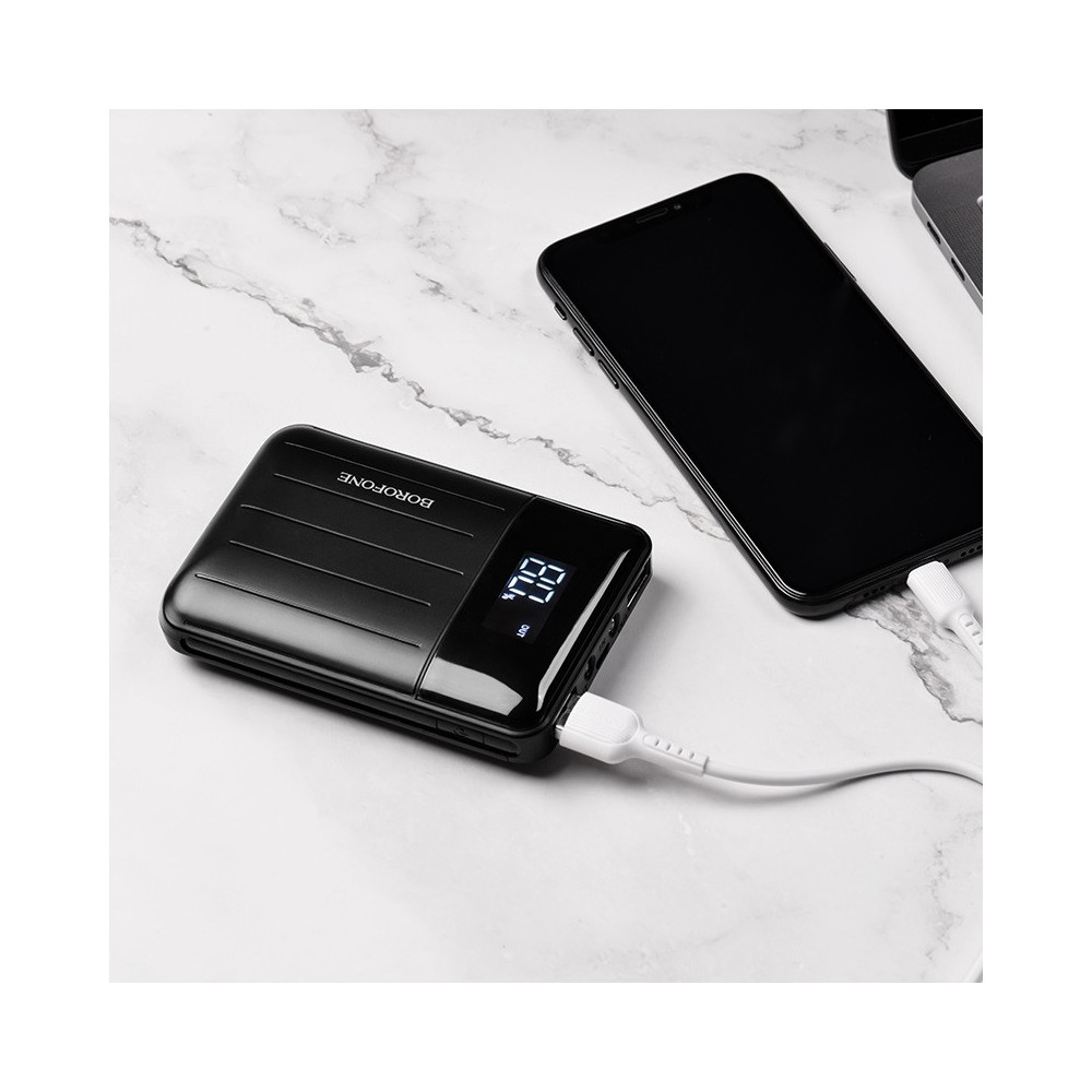 Power Bank Borofone BT21 Polymer 10000 mAh / Noir
