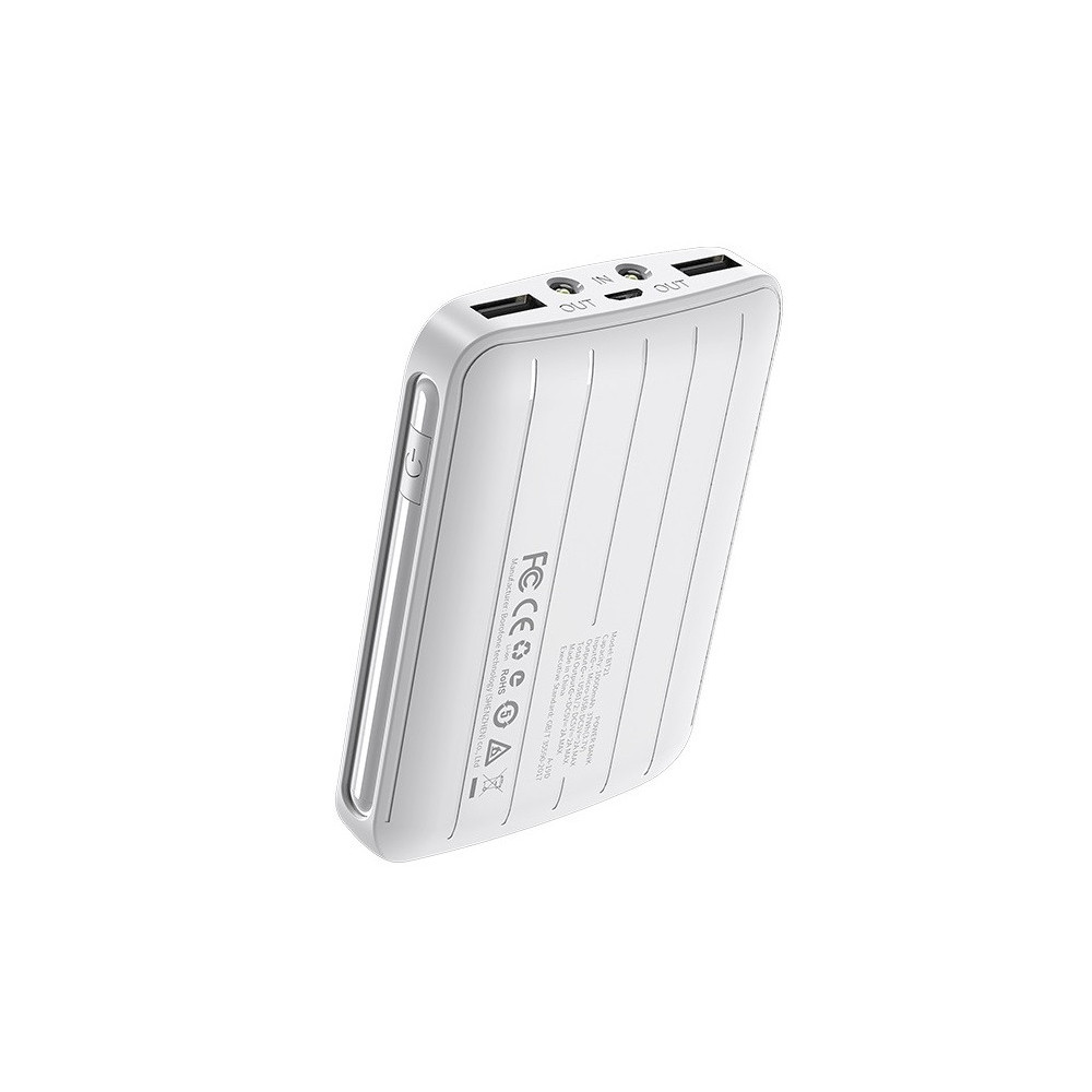 Power Bank Borofone BT21 Polymer 10000 mAh / Blanc