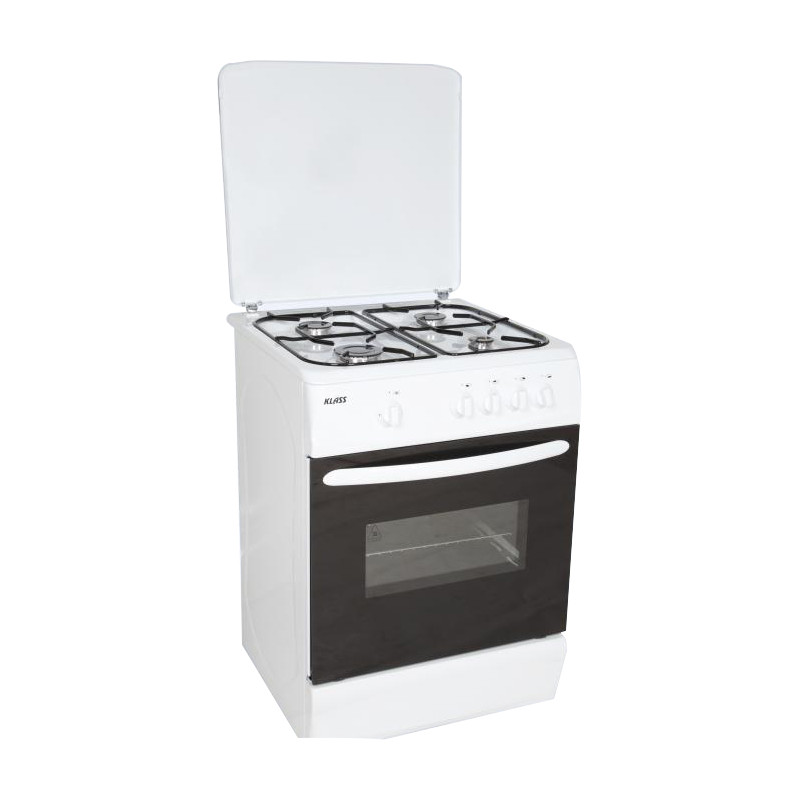 Cuisinière KLASS TG6640-I 4 Feux 60 x 60cm / Blanche image 0