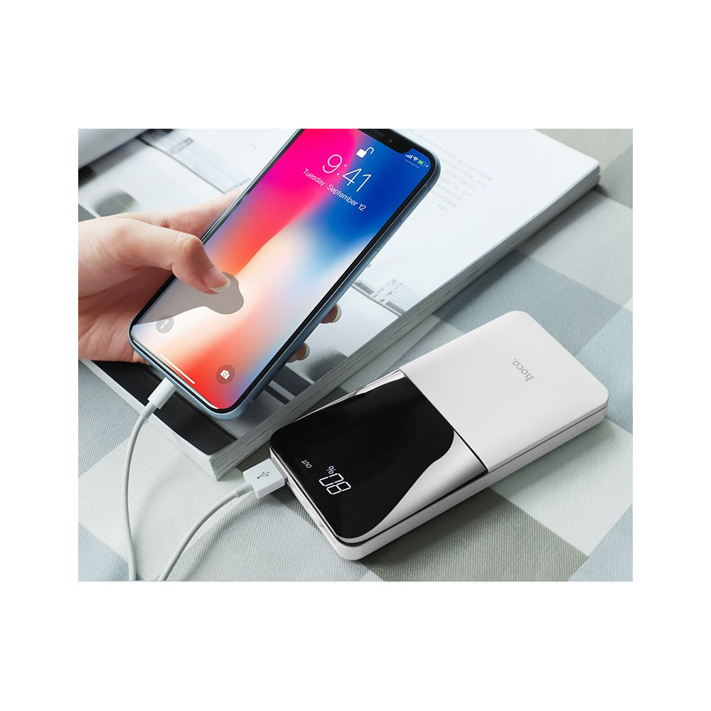 Power Bank Hoco j42 Polymer 10000 mAh / Blanc