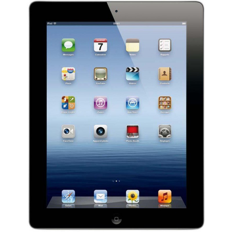 iPad 4  Retina Wifi 4G 16Go Noir