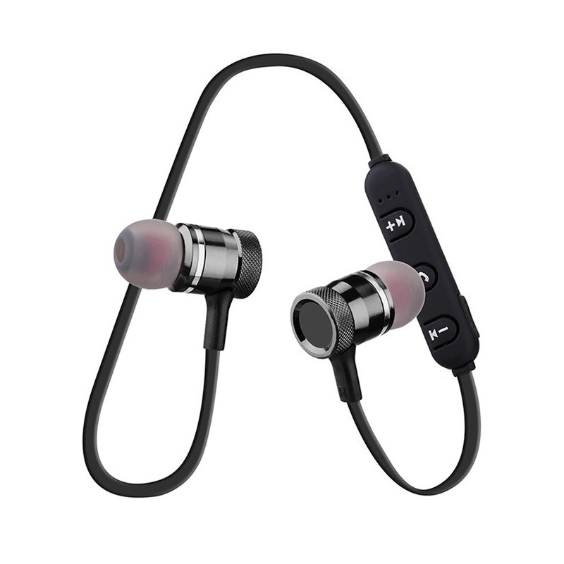 Slide  #1 Écouteurs Bluetooth Sport SGS-888 / Noir