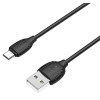 CÂBLE USB Borofone BX19 Vers MICRO USB / 1 M / Noir