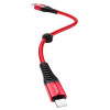 CÂBLE USB HOCO X38 2.4A Pour IPHONE / 1 M / Rouge