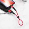 CÂBLE USB HOCO X38 2.4A Pour IPHONE / 1 M / Rouge