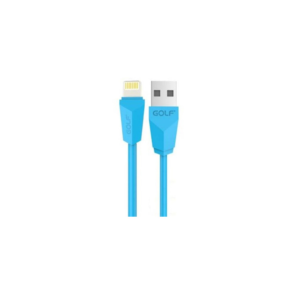 CÂBLE USB POUR IPHONE GOLF GC-27M / 1M  / Bleu