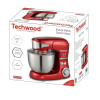 Robot Pétrin TECHWOOD TRO-1055 / 1000W / 5L / Rouge