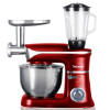Robot Pâtissier MULTIFONCTION TECHWOOD TRP-1355 / 1300 W / ROUGE
