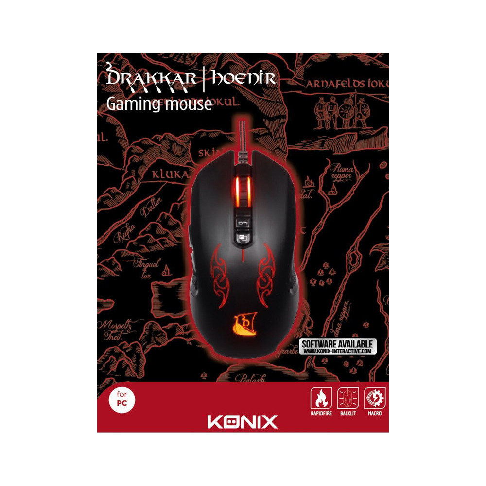 Souris Gamer KONIX M-25 Hoenir