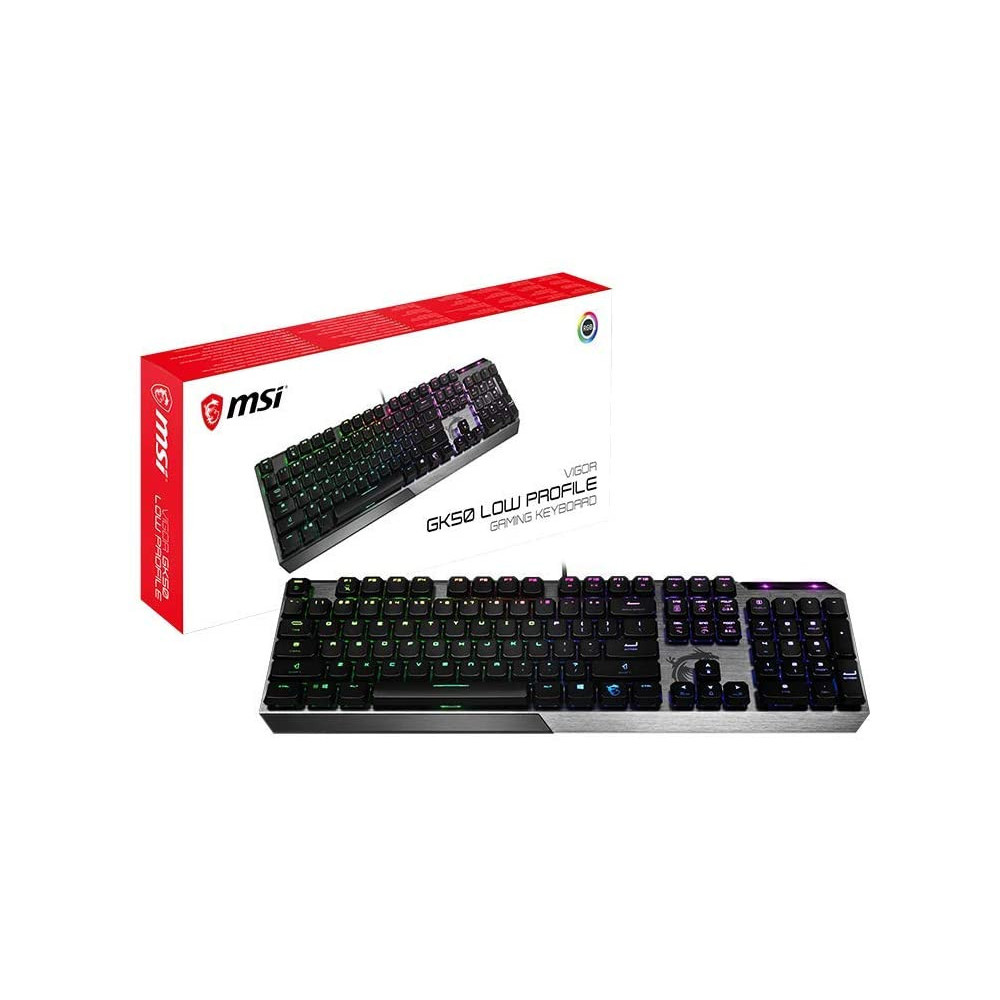 Clavier Gaming Mécanique MSI Vigor GK50 RGB
