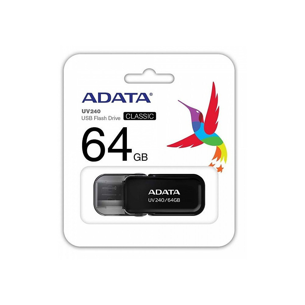 Clé USB Adata UV240 / 64 Go / Noir