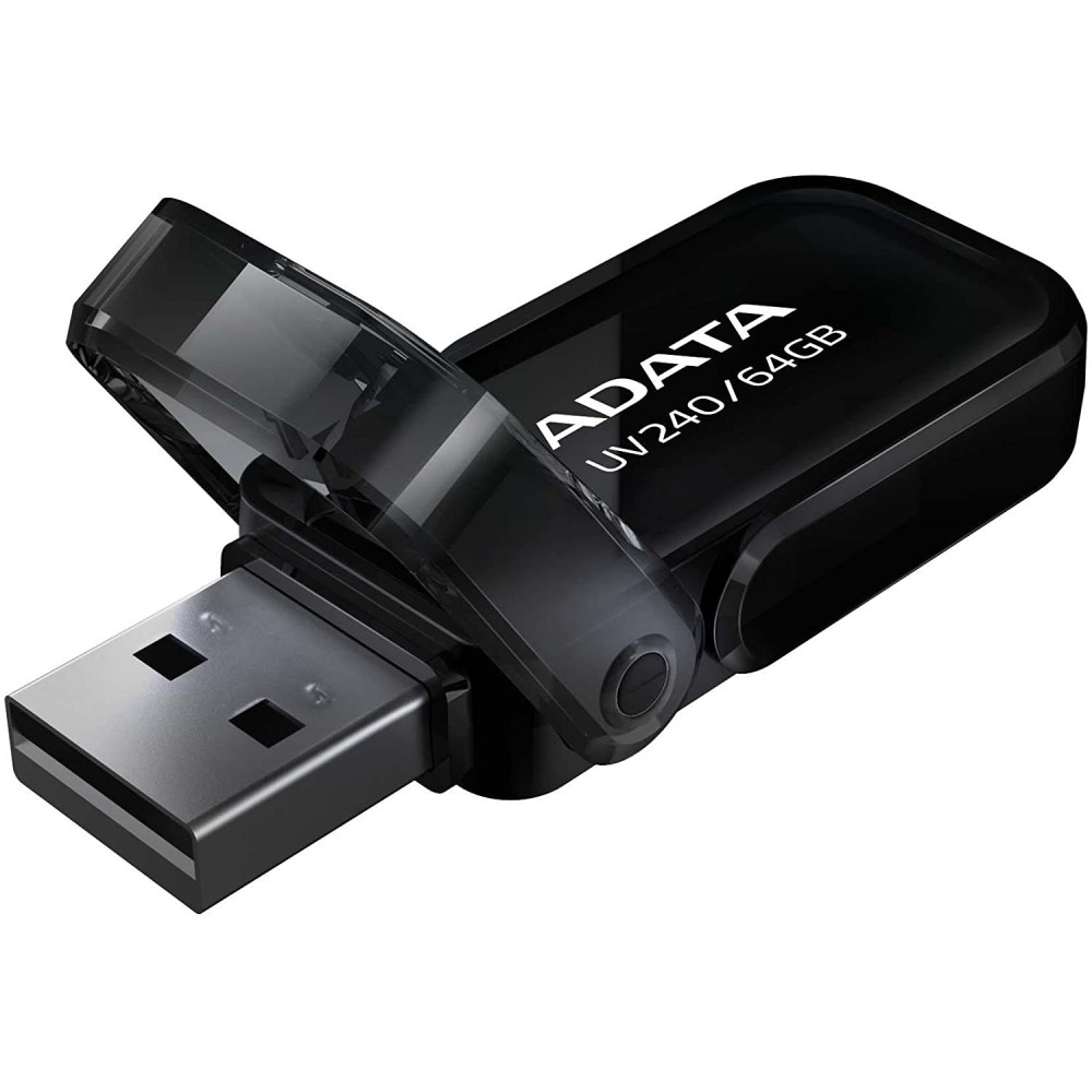 Clé USB Adata UV240 / 64 Go / Noir