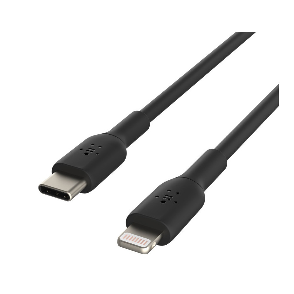 Câble Boost Belkin USB-C vers Lightning Charge / Noir