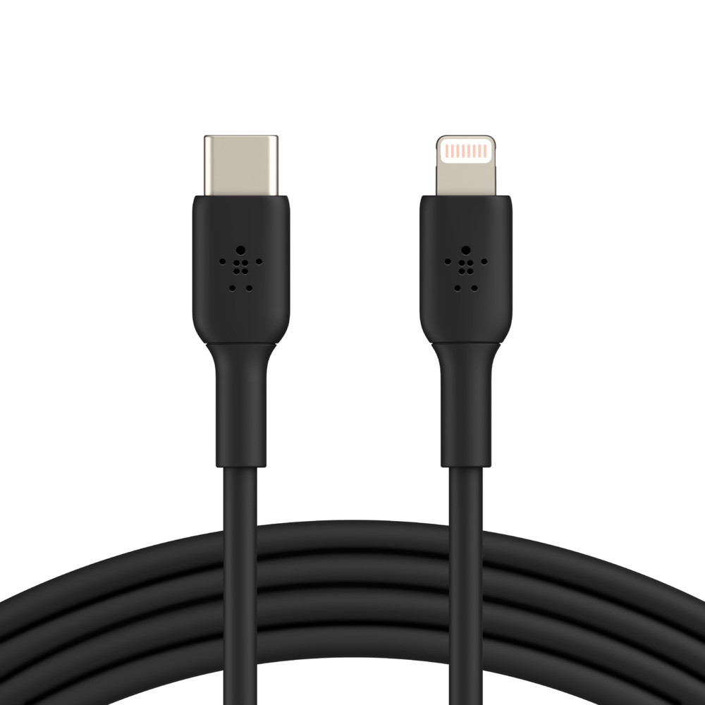 Câble Boost Belkin USB-C vers Lightning Charge / Noir