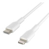 Câble Boost Belkin USB-C vers Lightning Charge / Blanc