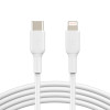 Câble Boost Belkin USB-C vers Lightning Charge / Blanc