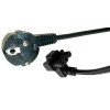 Câble alimentation PC Portable Plat
