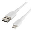 Câble Boost Belkin Lightning vers USB-A Charge / Blanc