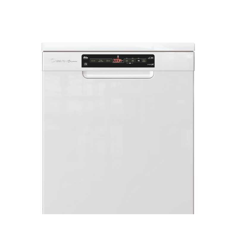Lave vaisselle Candy 16 couverts CDPN4D620PWE / 60cm / Blanc / Wi-Fi / Bluetooth + Livraison + Installation et Mise en Marche Gratuites + Sel Finish 2 KG + Finish Classic 40 Pastilles Offerts