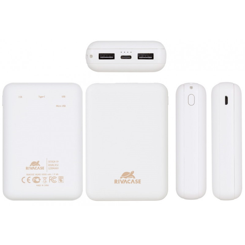 POWER BANK RIVACASE RIVAPOWER VA2410 TYPE C / 10 000 MAH