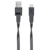 Câble RivaCase PS6000 BK12 USB Vers Micro USB / Noir