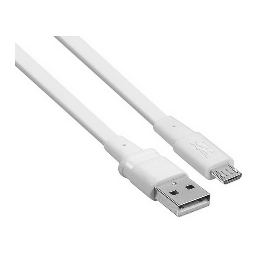 Câble RivaCase PS6000 WT12 USB Vers Micro USB / Blanc