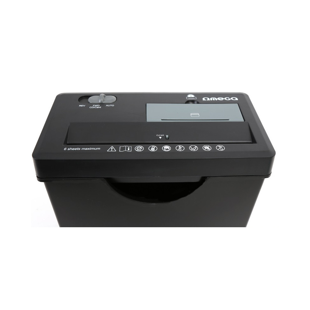 Destructeur de papiers Omega 3en1 pour documents - cartes - planches