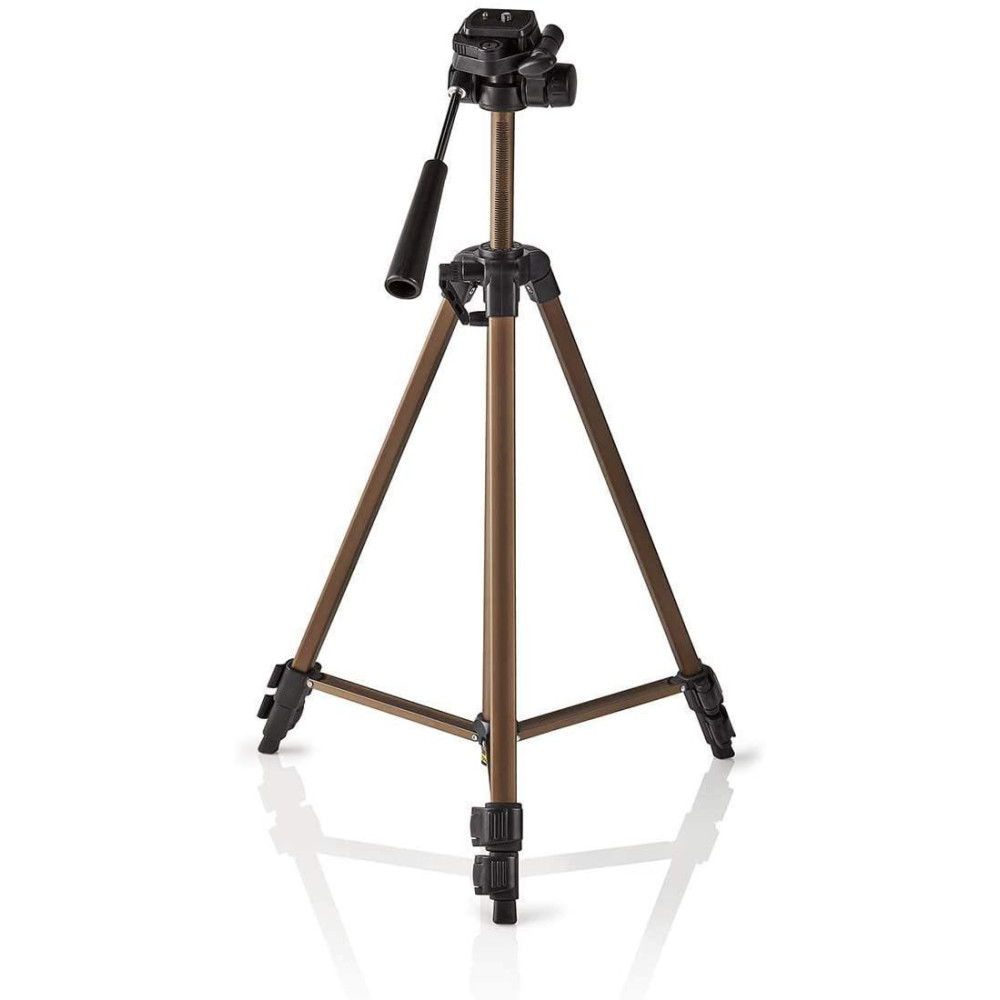 Trépied pour appareils photos Nedis Pan & Tilt 127 cm / Bronze