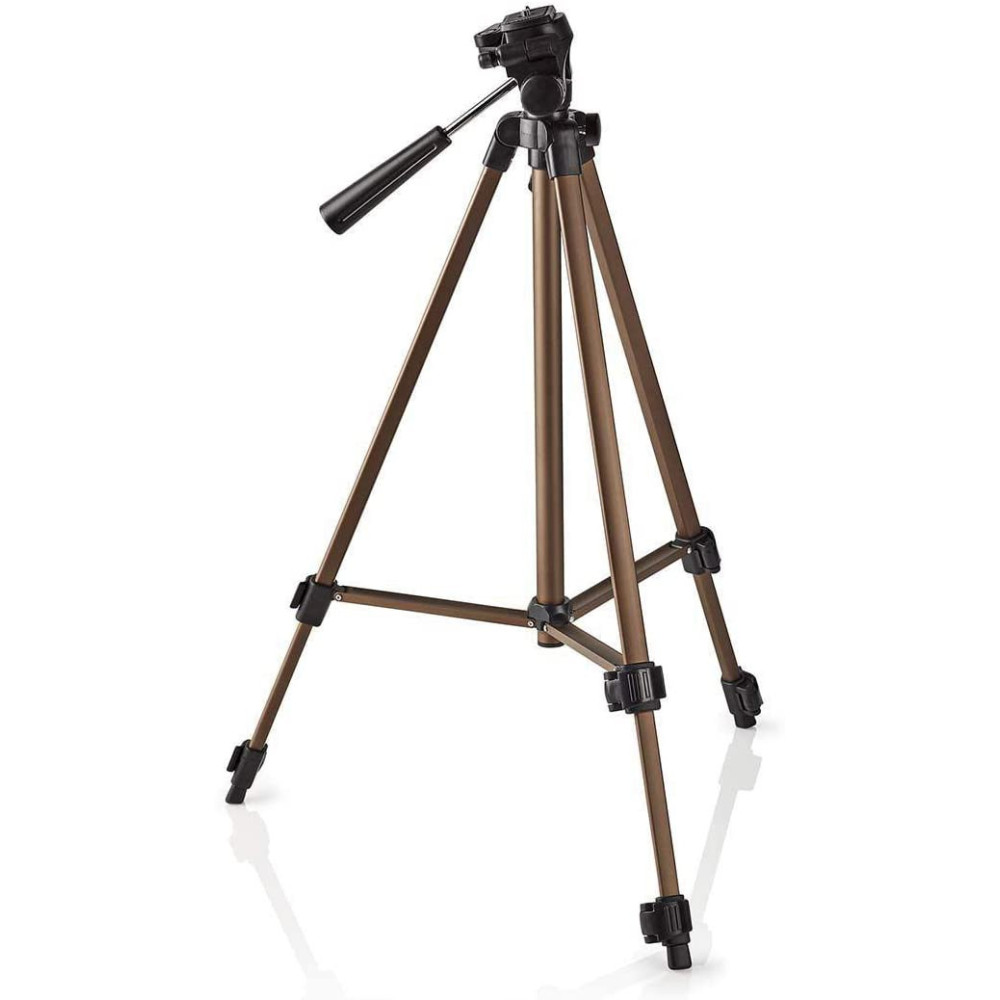 Trépied pour appareils photos Nedis Pan & Tilt 127 cm / Bronze