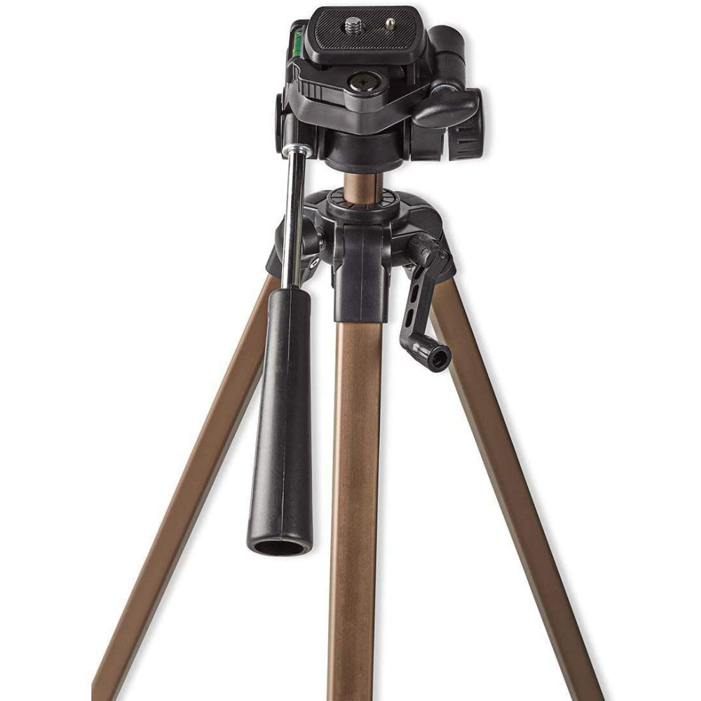 Trépied pour appareils photos Nedis Pan & Tilt 127 cm / Bronze