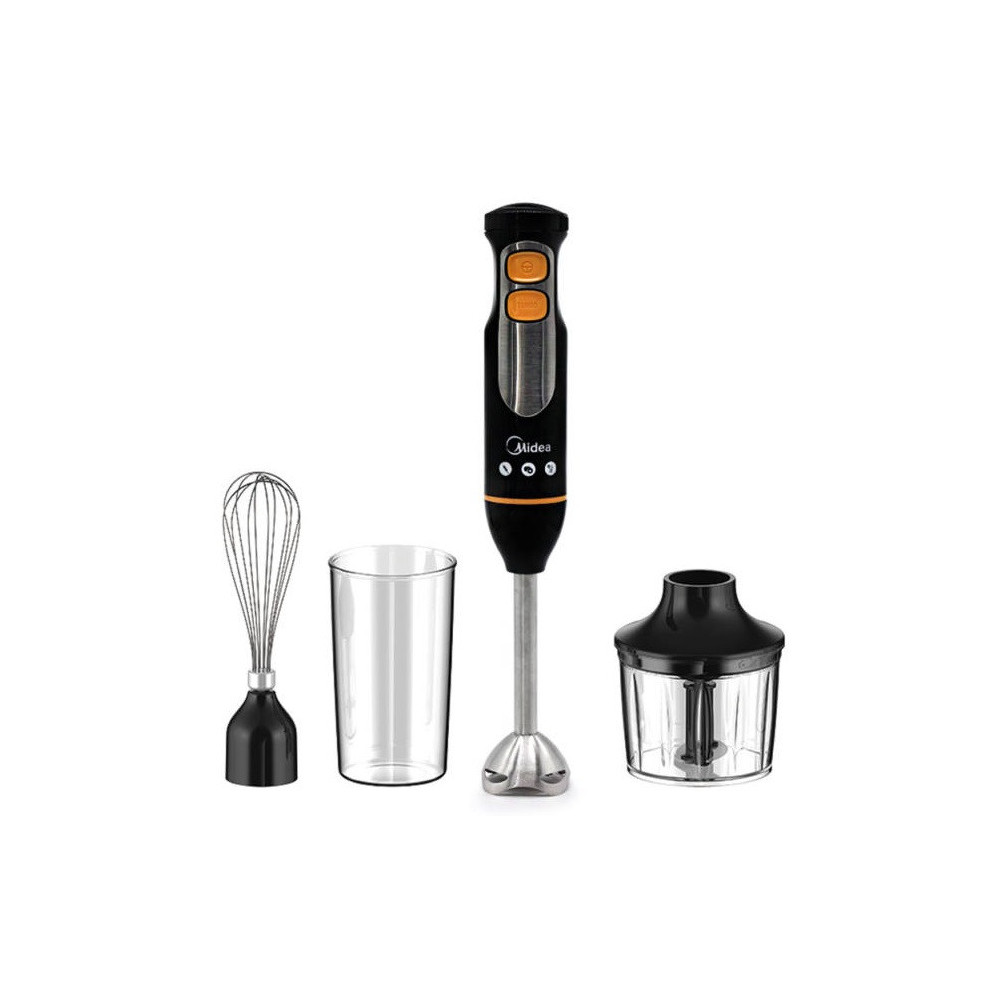 Mixeur Plongeant Multifonctions 3en1 Midea / 700W / Noir