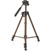 Trépied pour appareils photos Nedis Pan & Tilt 145 cm / Bronze