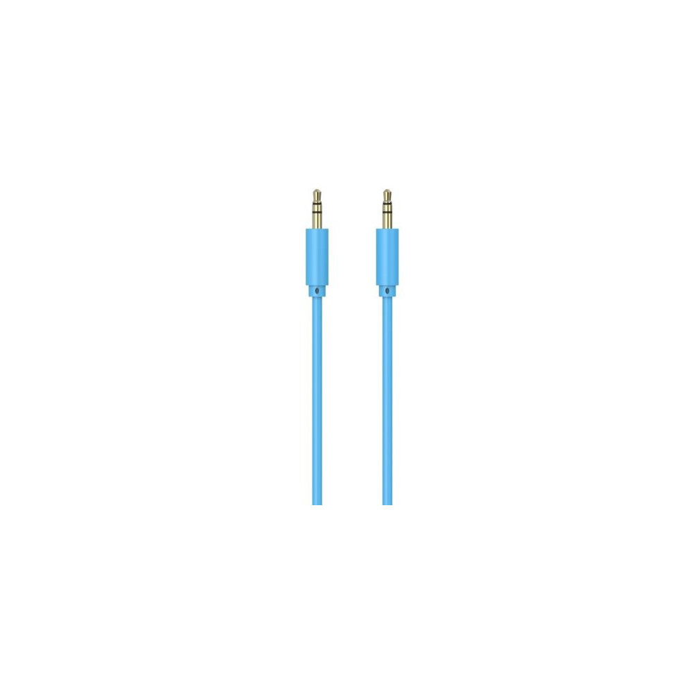 Câble jack jack  / 1m / Bleu
