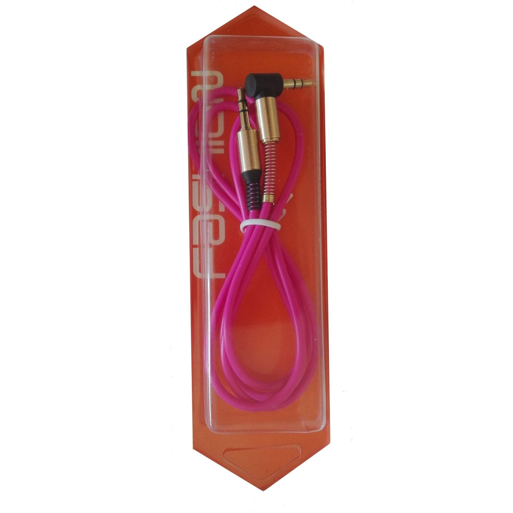 Câble jack jack  / 1m / Rose