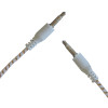Câble jack jack  / 1m / Blanc
