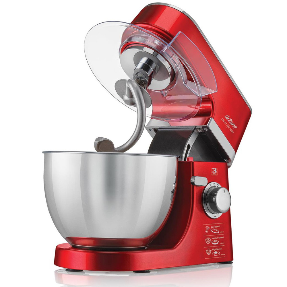 Robot Pétrin 3en1 ARZUM AR1069 / 1000W / Rouge