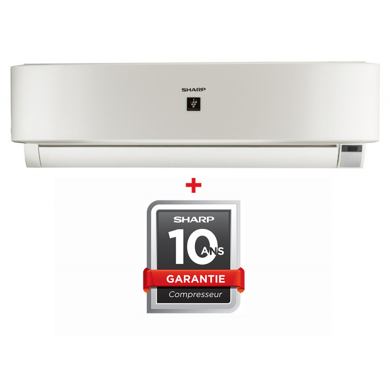 Climatiseur Sharp Split 12000 BTU Chaud & Froid Blanc