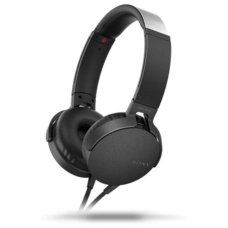CASQUE SONY MDR-XB550AP AVEC TÉLÉCOMMANDE ET MICRO EXTRA BASS / NOIR
