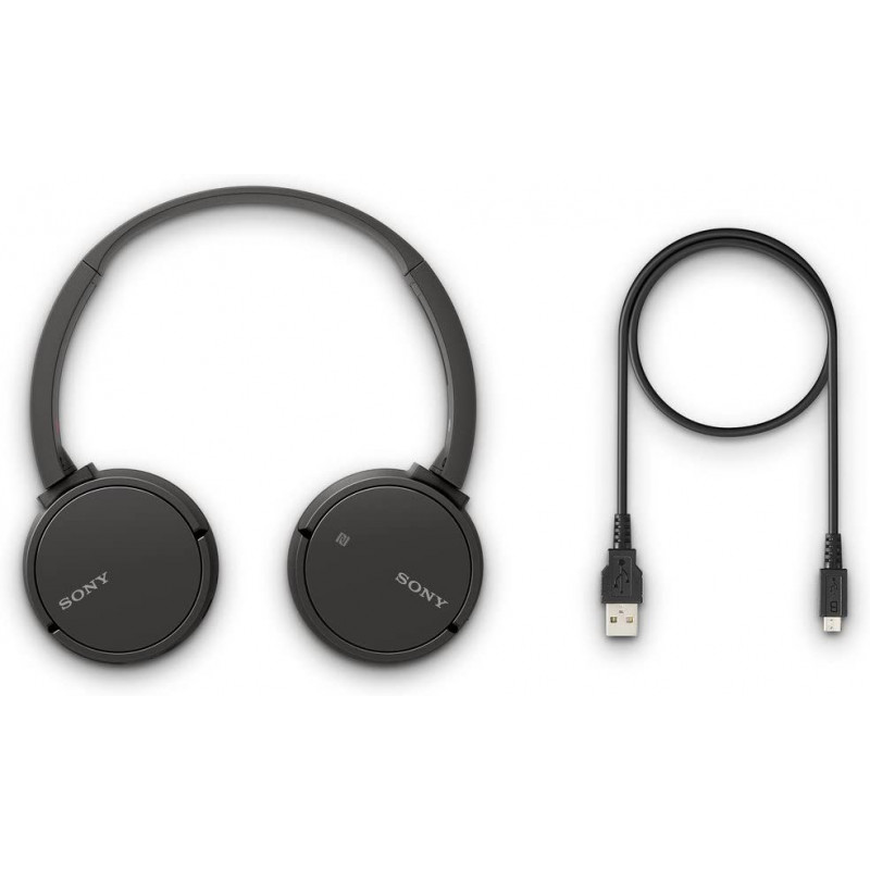 CASQUE SANS FIL BLUETOOTH SONY WH-CH500 / NOIR